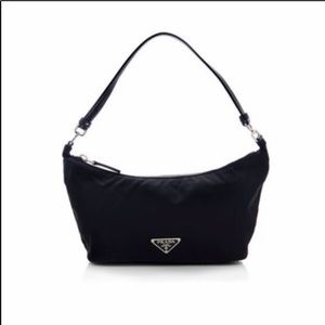 small black prada handbag